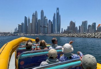 Dubai Marina yellow